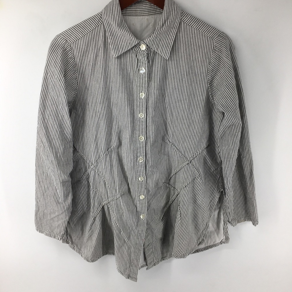 CP Shades Striped Button Down Shirt